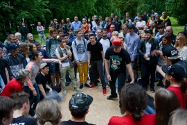 Танцевальная площадка «Жердочка» была представлена в рамках открытого областного молодежного арт - фестиваля «Птица»