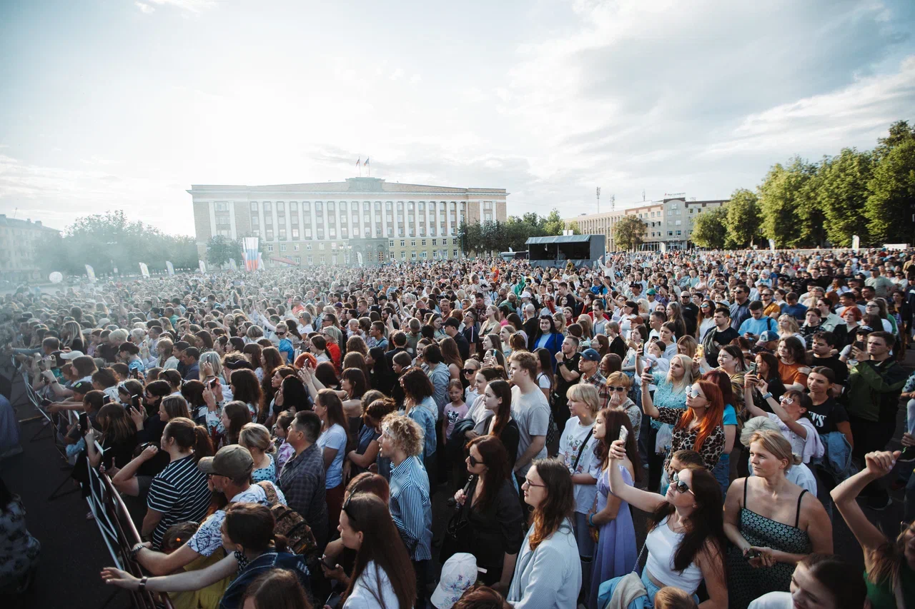 Более 10 000 человек посетили День молодежи в Великом Новгороде