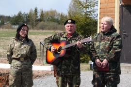 «Памяти  павших - будьте достойны!» -  церемония захоронения останков воинов найденных в ходе поисковой экспедиции «Долина»