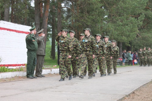 В Боровичском районе стартовал областной смотр-конкурс "Школа безопасности-"Зарница"