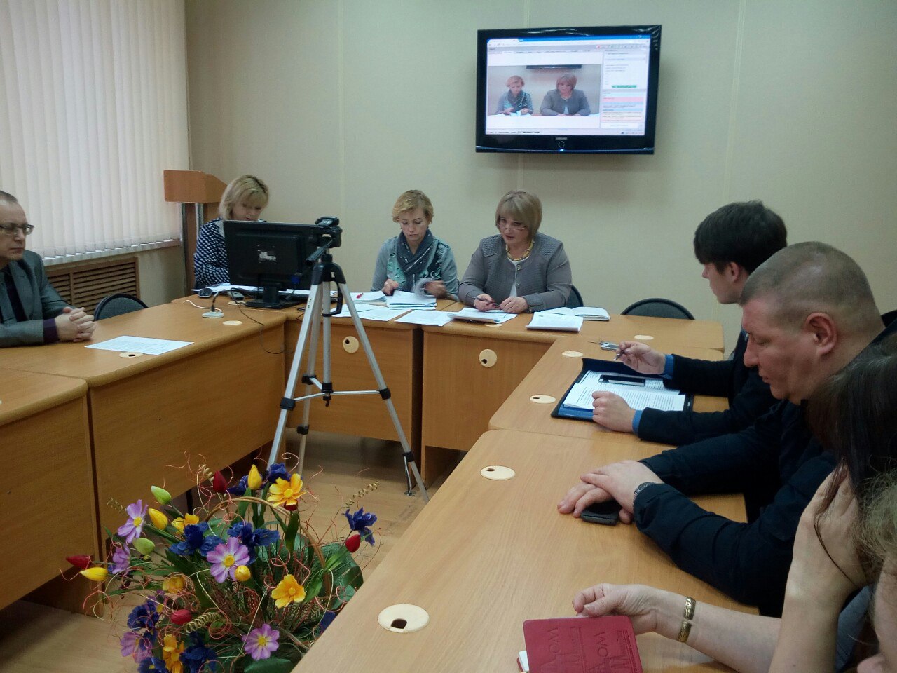 Совещание в формате видеоконференции 