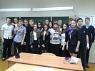 Бойцы студенческого педагогического отряда «Life» рассказали обучающимся о Дне Героев Отечества
