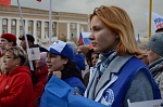 В Великом Новгороде прошёл митинг-концерт «Мы — вместе!» в поддержку прошедших референдумов