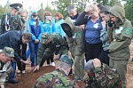 Завершился девятый областной патриотический поход по местам боевых сражений 