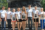 Патриотическими акциями почтили память героев Великой Отечественной войны в День памяти и скорби в Великом Новгороде
