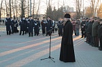 19 ноября у стелы "Город воинской славы" состоялись торжественные проводы в армию