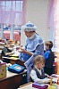 Кандидаты и бойцы СПО "Детинец" провели новогоднюю акцию "День рождения Деда Мороза" для обучающихся гимназии "Исток".