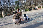 Акции посвященные  празднованию 69-й  годовщины  Победы советского народа в Великой Отечественной войне: «Нарисуй Победу»,  «Открытка ветерану» и «Георгиевская ленточка»