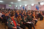 Торжественное открытие областной акции "Георгиевская ленточка" состоялось в ОАУ "Дом молодёжи, центр подготовки граждан к военной службе"
