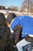 Активисты регионального штаба привели в порядок памятный знак воинов Новгородской области, погибшим в локальных конфликтах