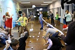 Студенческий педагогический отряд «Сюрприз» провел новогодний утренник для школьников д. Божонки