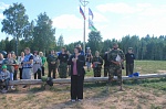 Сотрудники департамента образования и молодежной политики и Дома молодежи приняли участие в закрытии смены лагеря "Заручевье-Вымпел"