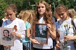Патриотическими акциями почтили память героев Великой Отечественной войны в День памяти и скорби в Великом Новгороде