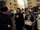 Бойцы студенческого педагогического отряда "Импульс" провели акцию "Конфета за сигарету".