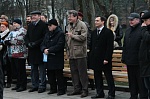 Акция, посвященная 70-летию восстановления памятника "Тысячелетие России"