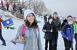 В честь подвига воинов-якутян в 1943 году «Лыжный десант-2015» прошел маршрутом по озеру Ильмень в Старорусском районе