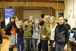 Бойцы студенческого педагогического отряда "Свои" совместно с активистами регионального штаба ВОД "Волонтеры Победы" рассказали воспитанникам интерната в п. Подберезье о Днях воинской Славы