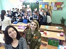 Новогодние герои в лице бойцов и кандидатов СПО "АРТ" пришли в гости к Панковским школьникам