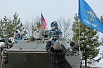 В честь подвига воинов-якутян в 1943 году «Лыжный десант-2015» прошел маршрутом по озеру Ильмень в Старорусском районе