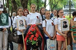 Патриотическими акциями почтили память героев Великой Отечественной войны в День памяти и скорби в Великом Новгороде