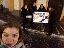Бойцы студенческого педагогического отряда "Импульс" провели акцию "Конфета за сигарету".