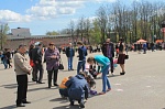 Сразу несколькими патриотическими акциями отпраздновали День Победы сотрудники Дома молодёжи и волонтеры 70-летия Победы