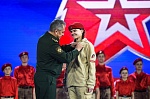 Новгородские юнармейцы приняли участие во Всероссийском форуме